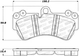 StopTech Street Brake Pads - 308.10070