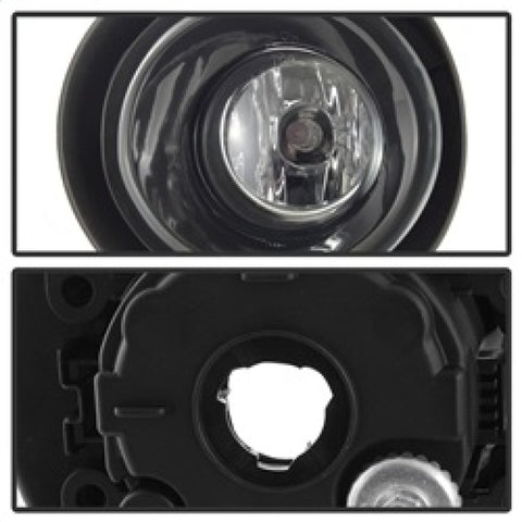 Spyder 05-16 Nissan Frontier Metal Chrome Bumper ONLY OEM Fog Lights w/Switch - Clear (FL-NF05-M-C) - 5084972