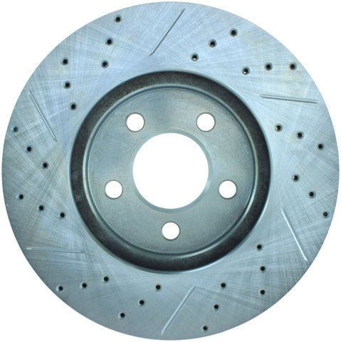 StopTech Select Sport Drilled & Slotted Rotor - Front Right - 227.61072L