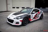 Seibon 12-13 BRZ/FRS DV Carbon Fiber Hood - HD1213SCNFRS-DV