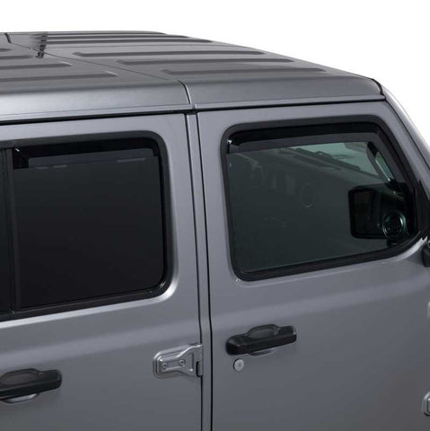 Putco 20-21 Jeep Gladiator JT/JL Element Tinted Window Visors (Set of 4) - 580221