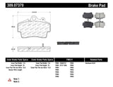 StopTech Performance Brake Pads - 309.07370