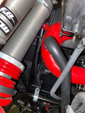 Mishimoto 2016+ Polaris RZR XP Turbo Silicone Intake J-Tube - Red - MMHOSE-RZR-16AIRD