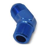 Russell Performance -4 AN to 1/8in NPT 45 Degree Flare to Pipe Adapter - 660940