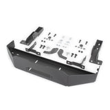 Go Rhino 21-24 Ford F-150 3100 Series StepGuard Winch Plate Kit (Req. 3298T or 3298MT) - Tex. Blk - 32981T