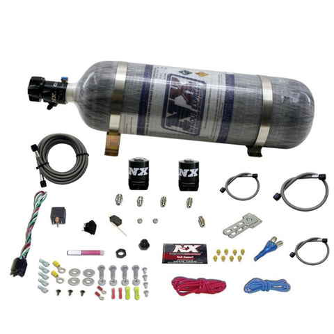 Nitrous Express All Ford EFI Single Nozzle Nitrous Kit w/Composite Bottle - 20922-12