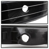 Xtune Chevy Silverado 99-02 Amber Reflector Bumper Lights Black CBL-JH-CS99-AM-BK - 5064271