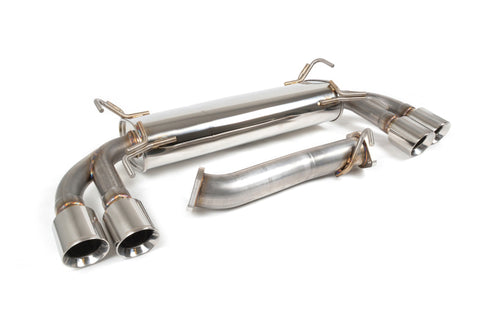 GrimmSpeed 11-14 Subaru WRX / 08-14 Subaru STI Hatch Non-Resonated Catback Exhaust System - 070048