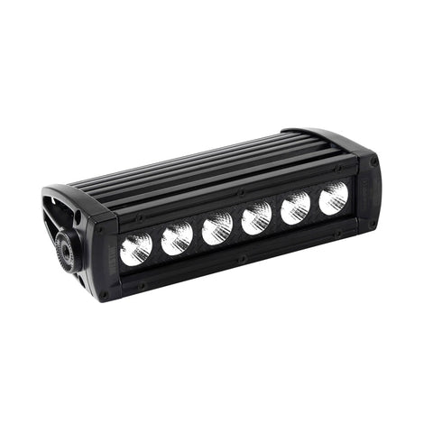 Westin B-FORCE LED Light Bar Single Row 6 inch Flood w/5W Cree - Black - 09-12211-6F