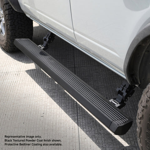 Go Rhino 18-23 Jeep Wrangler 2dr E-BOARD E1 Electric Running Board Kit (No Drill) - Tex. Blk - 20492752PC