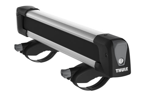 Thule SnowPack M Ski/Snowboard Rack (Up to 4 Pair Skis/2 Snowboards) - Black/Silver - 732401