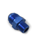 Russell Performance -16 AN to 1in NPT Straight Flare to Pipe (Blue) - 660530