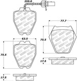 StopTech Street Select Brake Pads - Rear - 305.08390