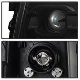 Spyder Chevy Silverado 1500 07-13 Version 3 Projector Headlights - Black PRO-YD-CS07V3-LBDRL-BK - 5083609