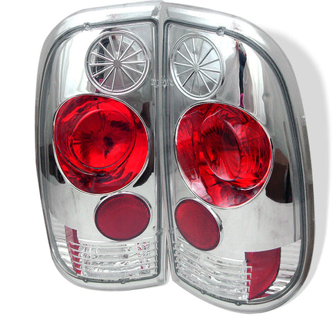 Spyder Ford F150 side 97-03/F250/350/450/550 Super Duty 99-07 Euro Tail Lights Chrm ALT-YD-FF15097-C - 5003355