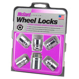 McGard Wheel Lock Nut Set - 5pk. (Cone Seat) M12X1.5 / 13/16 Hex / 1.28in. Length - Chrome - 24557