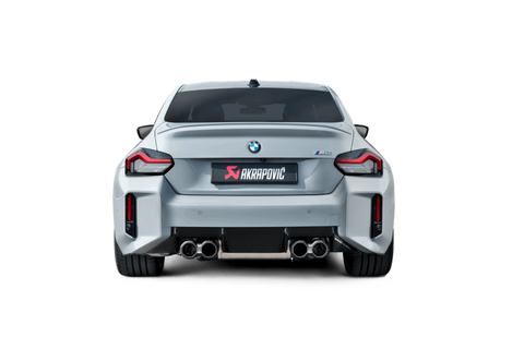Akrapovic 2023 BMW M2 (G87) Slip-On Line (Titanium) (Req. Tips) - S-BM/T/34H