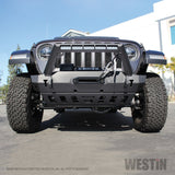 Westin 18-19 Jeep Wrangler JL Front Bumper Skid Plate - Textured Black - 59-80095