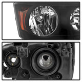 xTune 11-17 Dodge Grand Caravan OEM Style Headlights - Black (HD-JH-CHRTC08-AM-BK) - 9042492