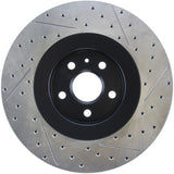 StopTech Drilled & Slotted Right Sport Brake Rotor for 2009 Cadillac CTS-V - 127.62128R