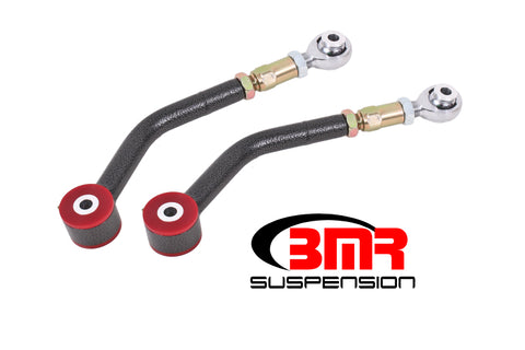 BMR 08-17 Challenger Upper Control Arms On-Car Adj. Rod Ends (Polyurethane) - Black Hammertone - UCA112H