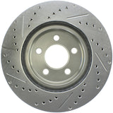 StopTech Select Sport 06-17 Dodge Charrger/14-17 Chrysler 300 Slotted & Drilled Front Left Rotor - 227.63059L