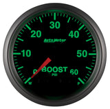 Autometer Elite 52mm 0-60 PSI Boost Peak & Warn w/ Electronic Control Gauge - 5670