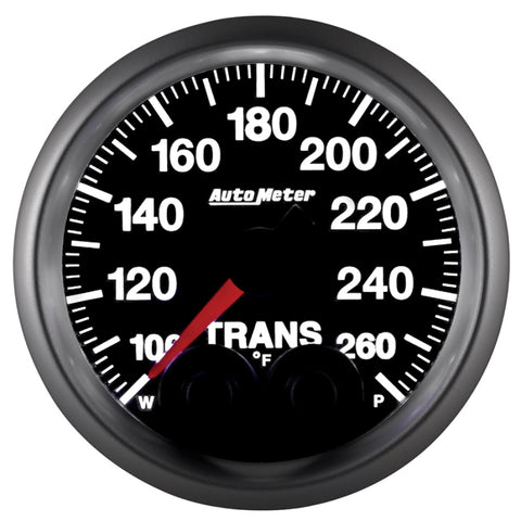 Autometer Elite 52mm 100-260 Degress F Trans Temperature Peak and Warn Gauge w/ Electonic Control - 5658