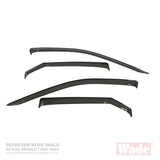 Westin 2001-2010 Chrysler PT Cruiser Wade Slim Wind Deflector 4pc - Smoke - 72-35406