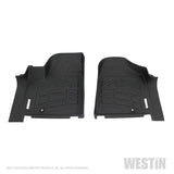 Westin 2012-2017 Dodge/Chrysler/Volkswagen Grand Caravan Wade Sure-Fit Floor Liners Front - Black - 72-110090