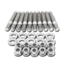 BLOX Racing SUS303 Stainless Steel Intake Manifold Stud Kit M8 x 1.25mm 55mm in Length - 8-piece - BXFL-00308-8