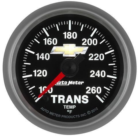 Autometer Performance Parts 52mm 100-260 Deg F Trans Temp COPO Camaro Gauge Pack - 880448