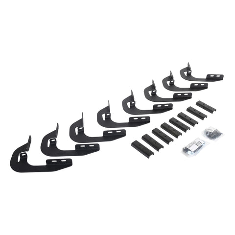 Go Rhino 14-18 GMC Sierra 1500 DC 4DR Mounting Brackets (V-Series V3/RB10 Slim/RB20 Slim) - Tex. Blk - 6940476