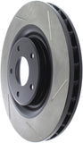 StopTech Power Slot 06-08 Cadillac XLR/XLR-V / 06-10 Chevy Corvette (Z51) Front Left Slotted Rotor - 126.62086SL