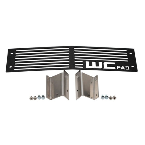 Wehrli 15-19 Chevrolet Silverado HD 6.6L LML/L5P Duramax Bumper Grille - Fine Texture Black - WCF100290-FTB