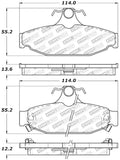 StopTech Performance Brake Pads - 309.04130