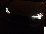 Spyder Mitsubishi Lancer/EVO-10 08-14 Projector Xenon/HID- LED Halo DRL Blk PRO-YD-ML08-HID-DRL-BK - 5042231