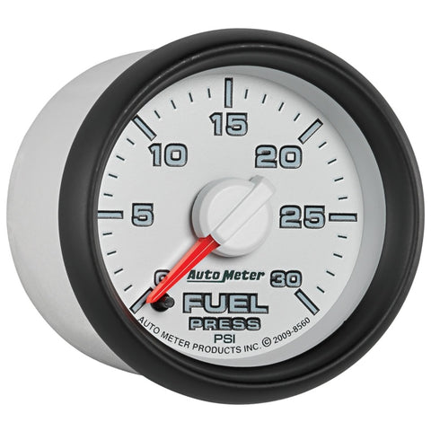 Autometer Factory Match 52.4mm Full Sweep Electronic 0-30 PSI Fuel Pressure Gauge - 8560