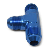 Russell Performance -16 AN NPT Flare Tee Fitting (Blue) - 660110