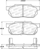 StopTech Street Brake Pads - 308.02560