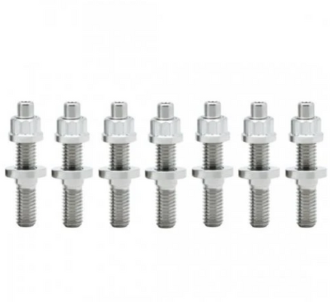 BLOX Racing SUS303 Stainless Steel Exhaust Manifold Stud Kit M8 x 1.25mm 45mm in Length - 9-piece - BXFL-00307-9