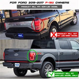 Spyder Ford F150 2015-2017 Light Bar LED Tail Lights - Black Smoke ALT-YD-FF15015-LBLED-BSM - 5083685