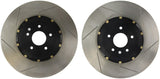 StopTech BMW 12-13 335i/14-15 435i w/ M Sport Brakes 370mmx30mm AeroRotor Drilled Fr Rotor Pair - 81.B39.9921