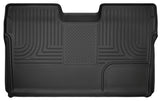 Husky Liners 09-14 Ford F-150 SuperCrew Cab X-Act Contour Second Row Seat Floor Liner - Black - 53391