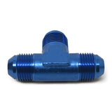 Russell Performance -16 AN NPT Flare Tee Fitting (Blue) - 660110