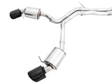 AWE Tuning Audi B9 RS 5 Sportback Touring Edition Exhaust-Non Resonated- Diamond Black RS Style Tips - 3015-33114