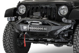 Addictive Desert Designs 07-18 Jeep Wrangler JK Stealth Fighter Front Bumper w/ Winch Mount - F951232080103