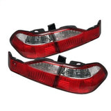 Spyder Honda Accord 98-00 4Dr Euro Style Tail Lights Red Clear ALT-YD-HA98-RC - 5004352