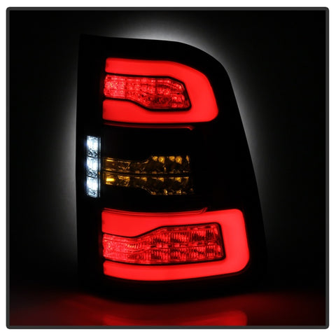 Spyder Dodge Ram 19-20 LED Tail Light Black ALT-YD-DR19HAL-SEQ-BK - 5087294