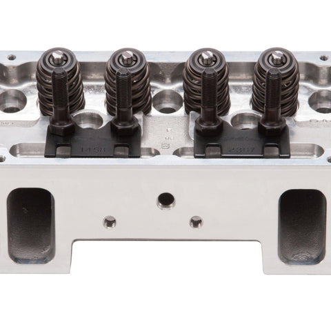 Edelbrock Cylinder Head Victor Jr SBC 23 Deg 220cc Complete for Hydraulic Roller Cam - 61255